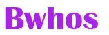 Bwhos light logo